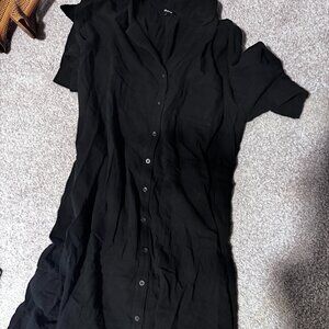 Madewell Button Down Maxi Dress